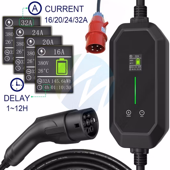 Mode 2 Type1 EV Charger with Cable